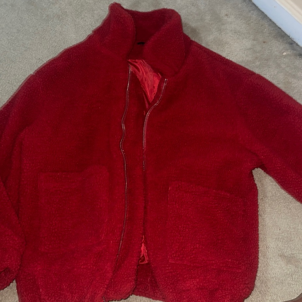 Oversized Teddy Jacket - Picture 3 of 4